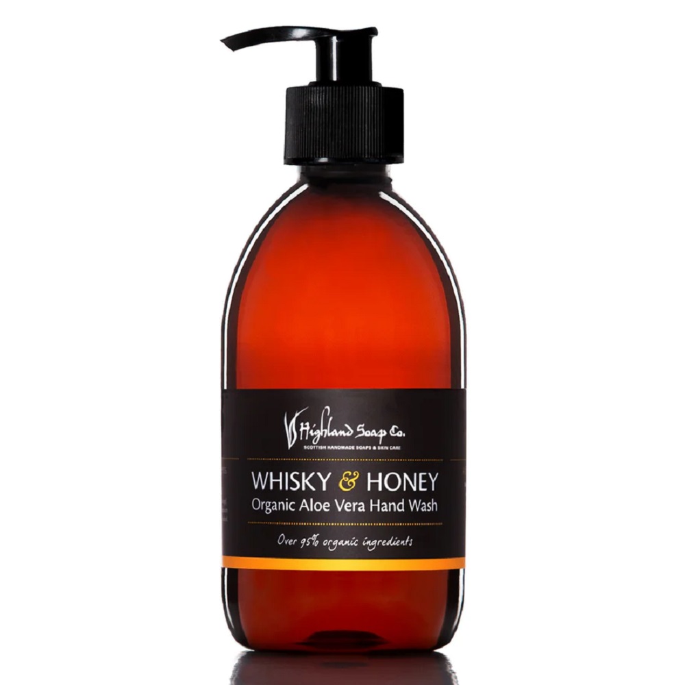 HS300WHHWX6y3xEhdBuNiXEx The Highland Soap Company Flüssigseife Whisky & Honey 300ml
