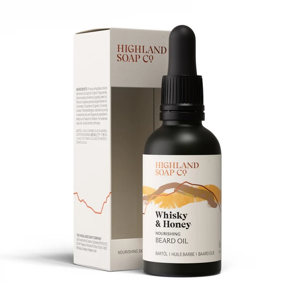 The Highland Soap Company Bartöl Whisky & Honey 30ml