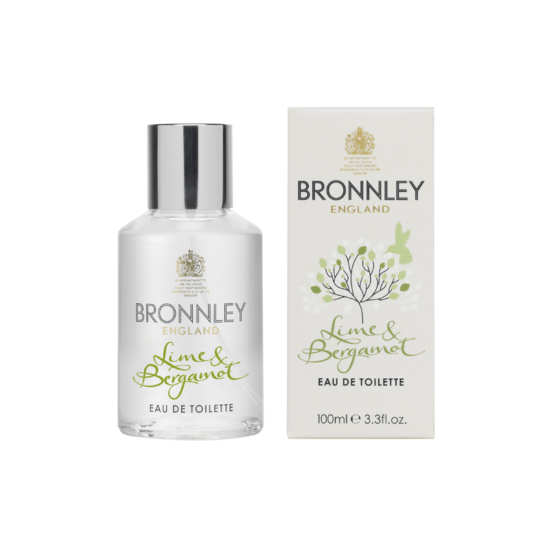 253500 Bronnley Eau de Toilette Lime & Bergamot 100ml