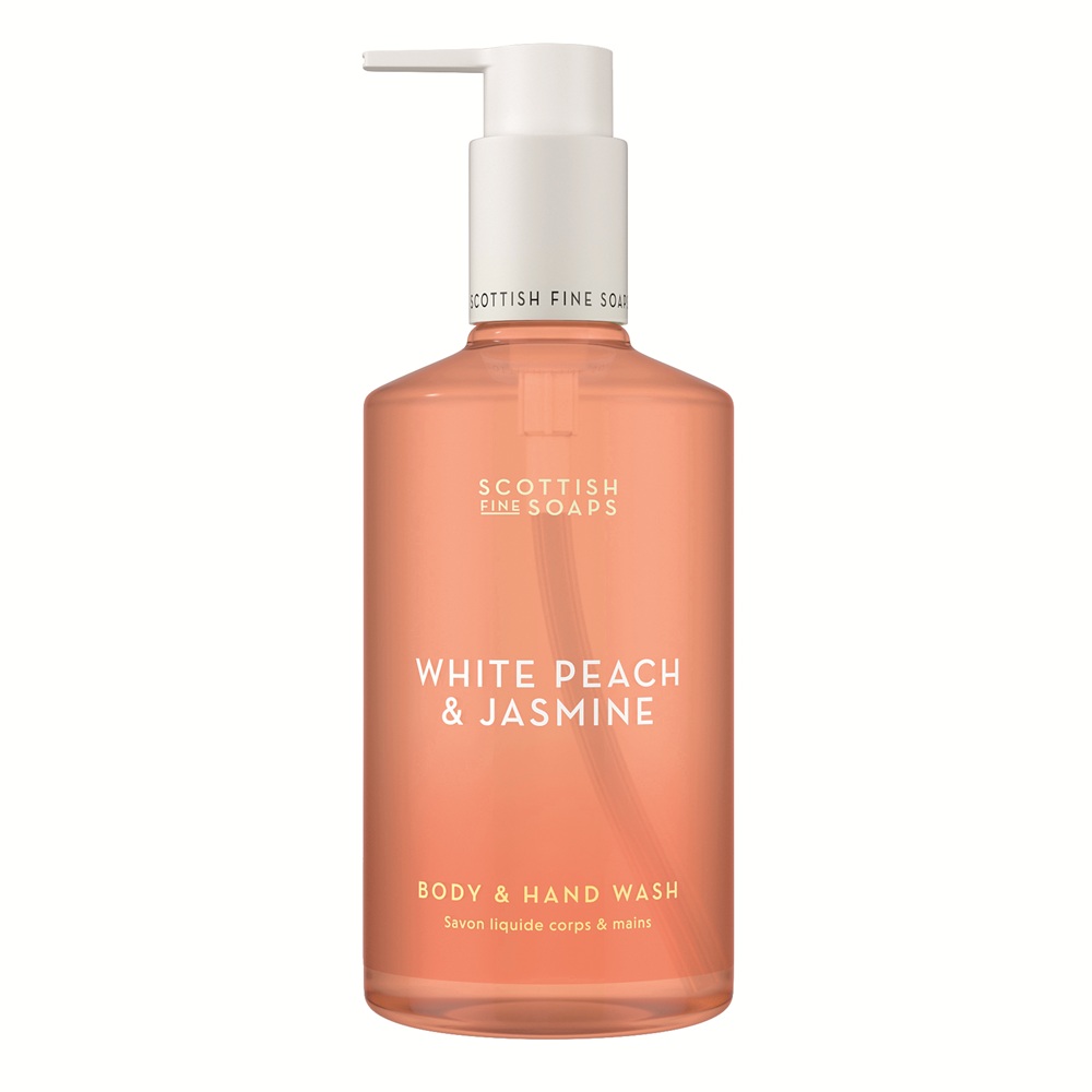 Scottish Fine Soaps Duschgel & Flüssigseife White Peach & Jasmine 300ml