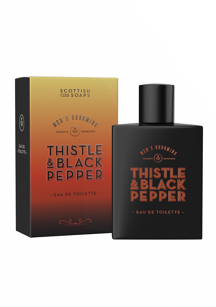Scottish Fine Soaps Eau de Toilette Thistle & Black Pepper 100ml Scottish Fine Soaps Eau de Toilette Thistle & Black Pepper 100ml