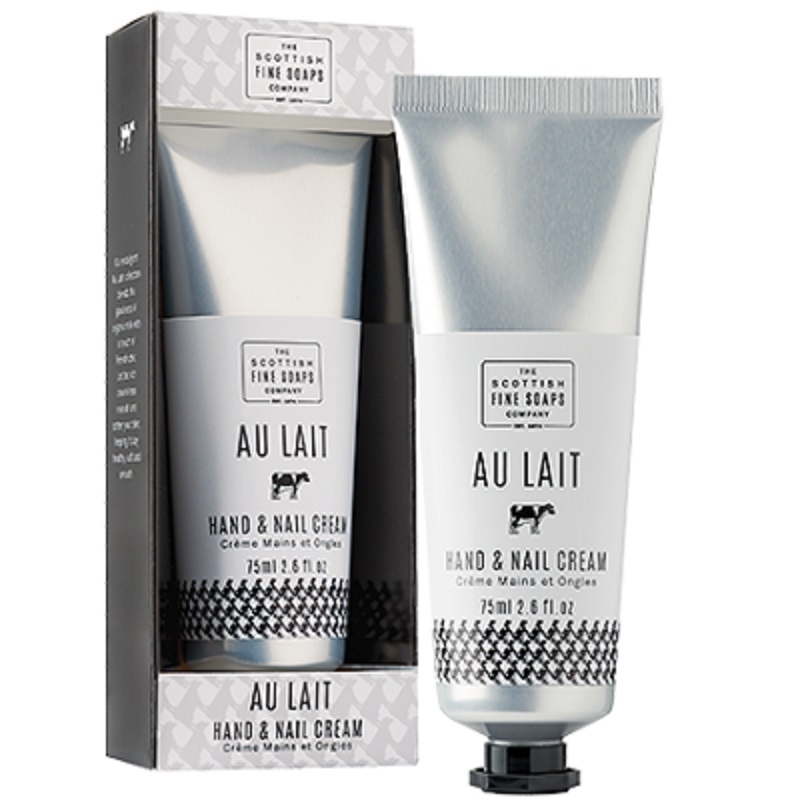 a01607 Scottish Fine Soaps Hand- & Nagelcreme Au Lait 75ml