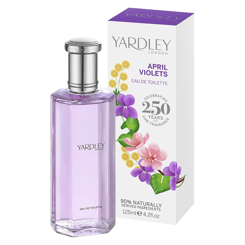 9200030 Yardley London Eau de Toilette April Violets 125ml