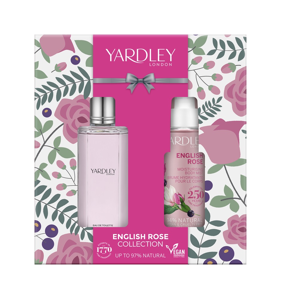 63X2207 Yardley London Duft-Set English Rose 2-teilig