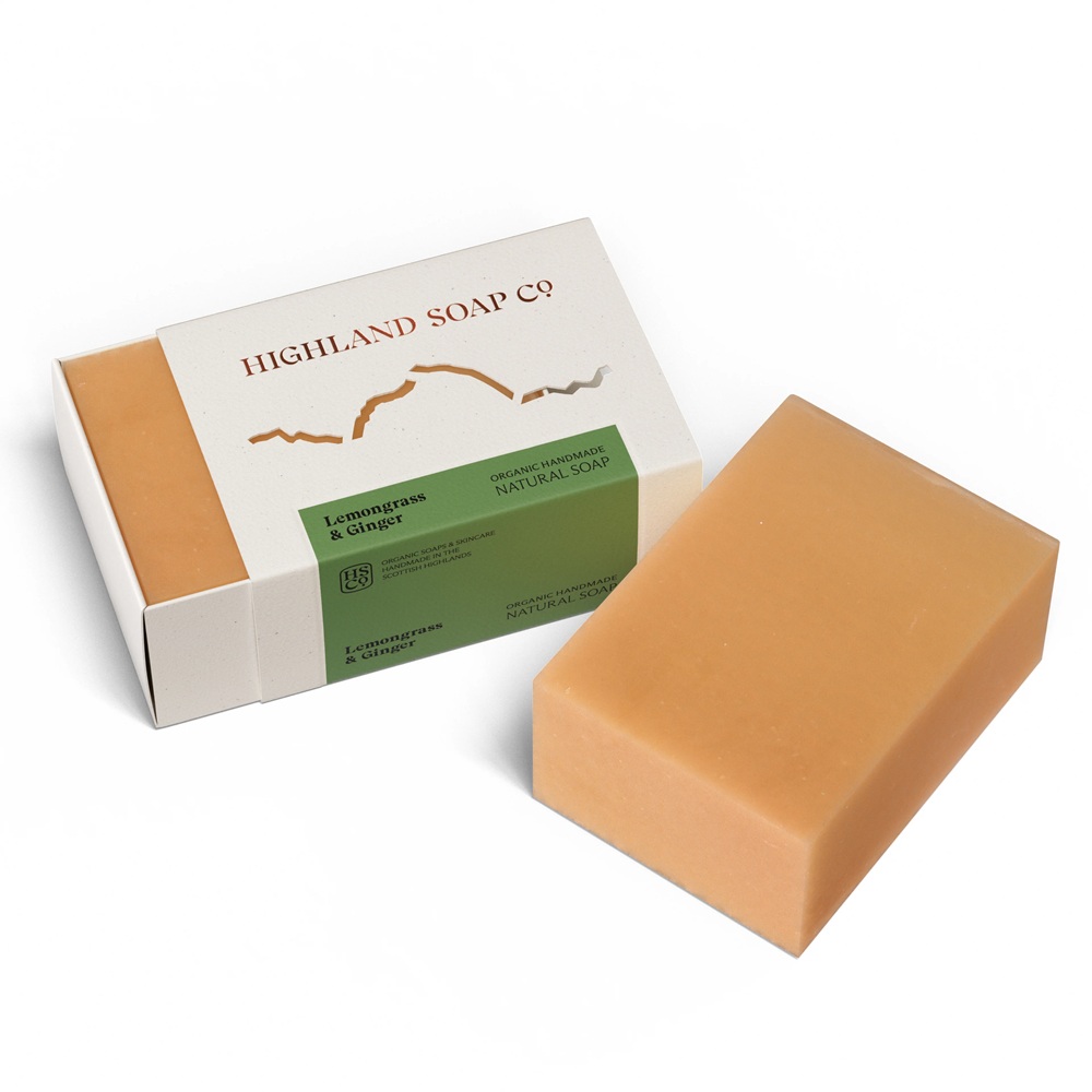 The Highland Soap Company Seife Lemongrass & Ginger 190g