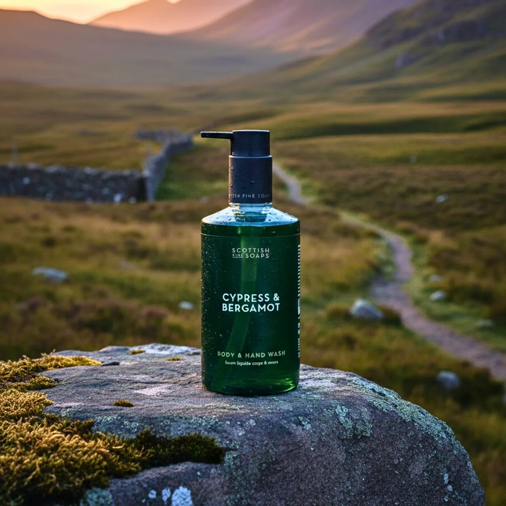 Scottish Fine Soaps Duschgel & Flüssigseife Cypress & Bergamot 300ml