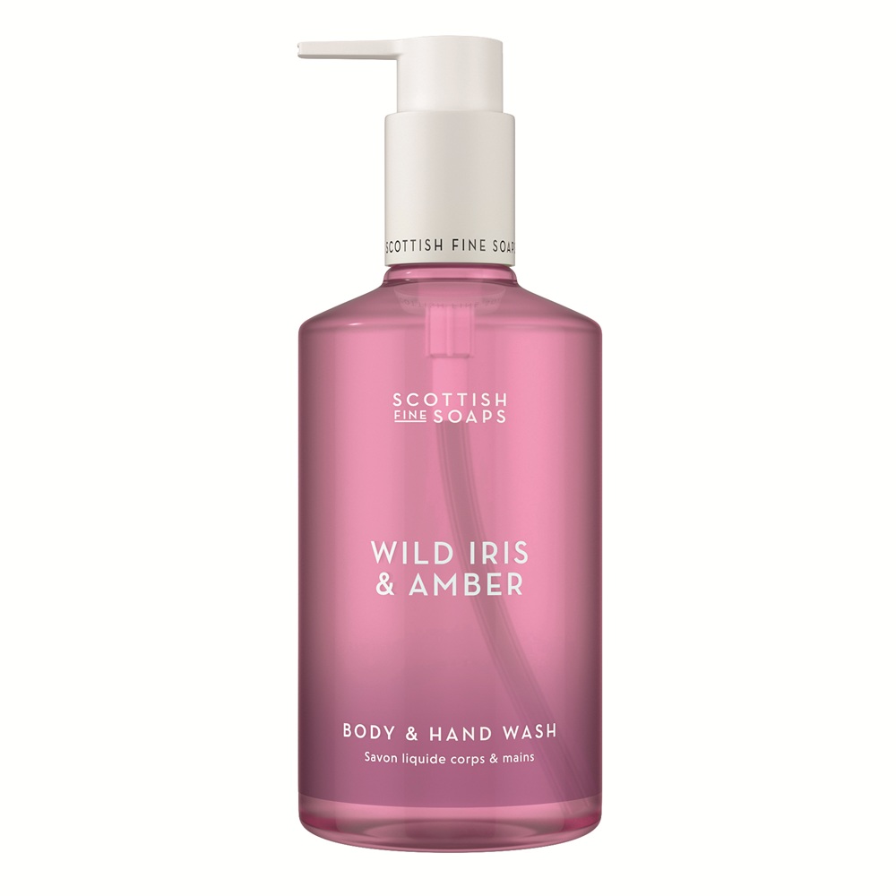 Scottish Fine Soaps Duschgel & Flüssigseife Wild Iris & Amber 300ml