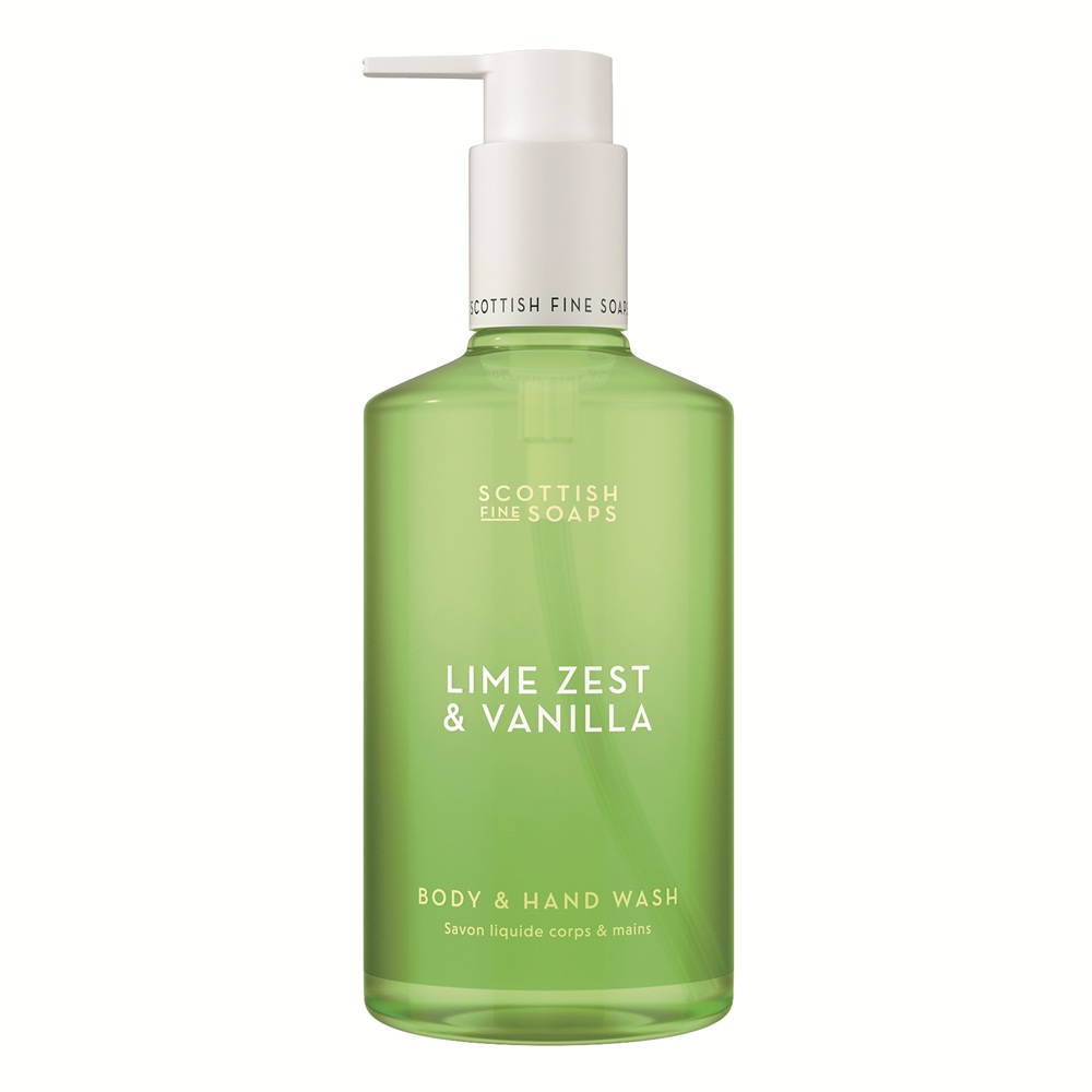 Scottish Fine Soaps Duschgel & Flüssigseife Lime Zest & Vanilla 300ml