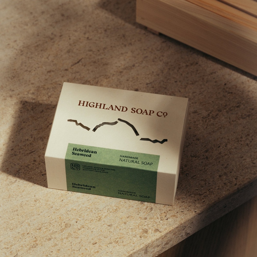 The Highland Soap Company Seife Hebridean Seaweed 190g