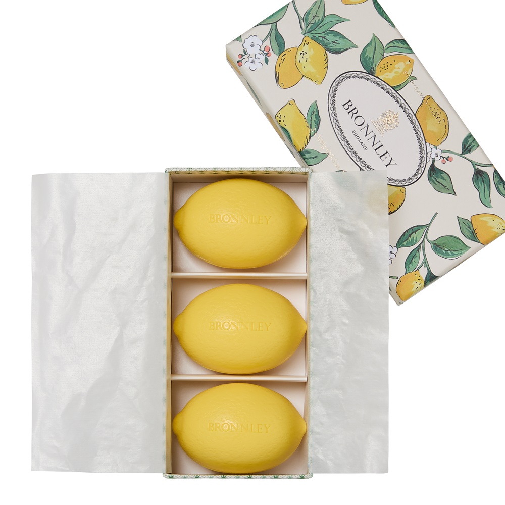FG3243 Bronnley Seife Lemon 3 x 100g