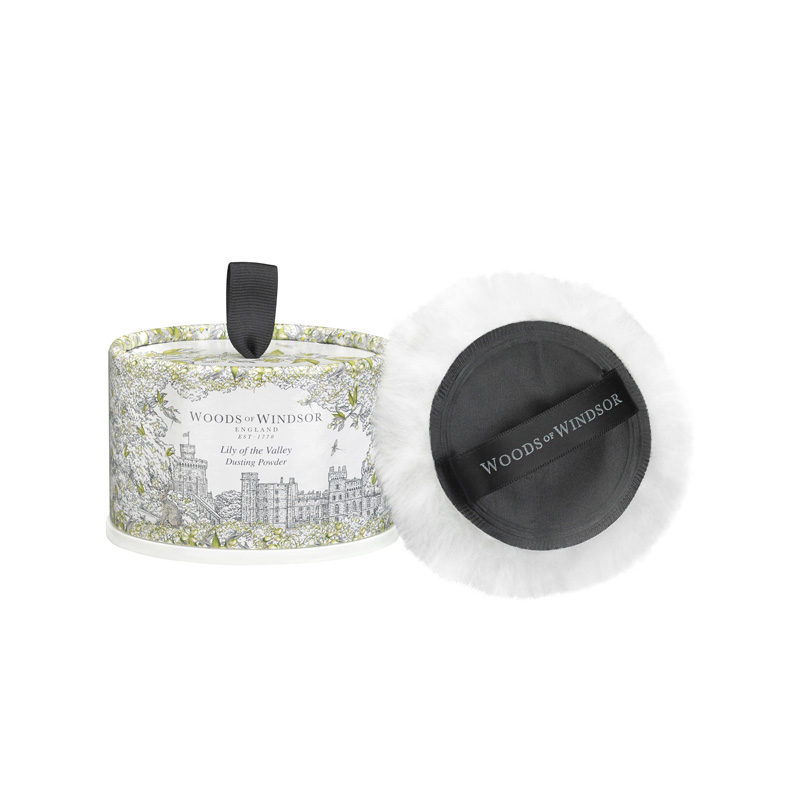 170032 Woods of Windsor Körperpuder Maiglöckchen 100g