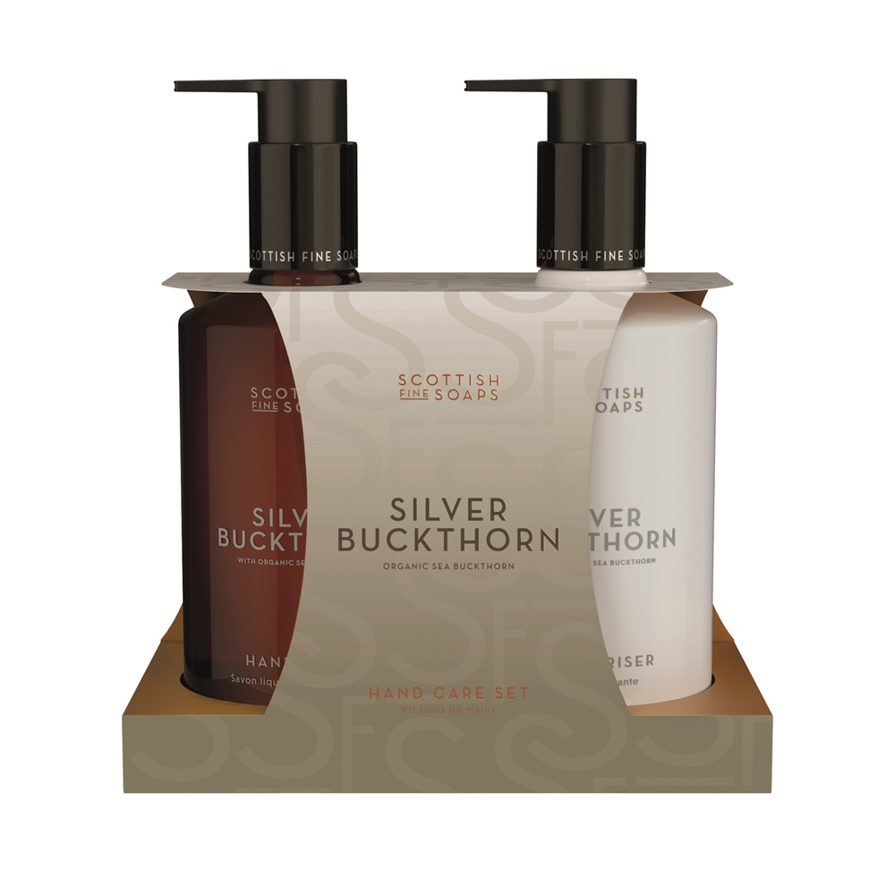 Scottish Fine Soaps Handpflegeset Silver Buckthorn 2 x 300ml