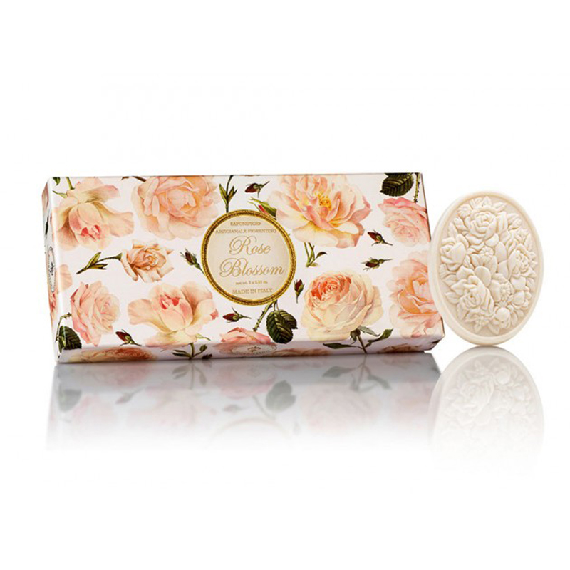 K44HFPqQbnyoF4rz Fiorentino Seife Rose 3 x 125g
