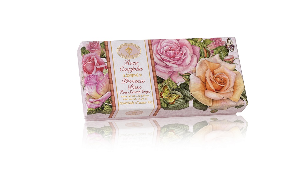 SAM79 Fiorentino Seife Provence Rose 3 x 125g