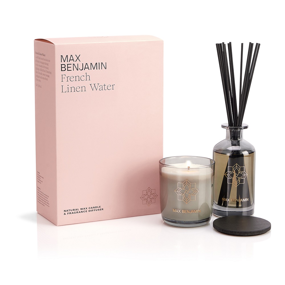 MBRBCDG02 Max Benjamin Geschenkset French Linen Water 2-teilig