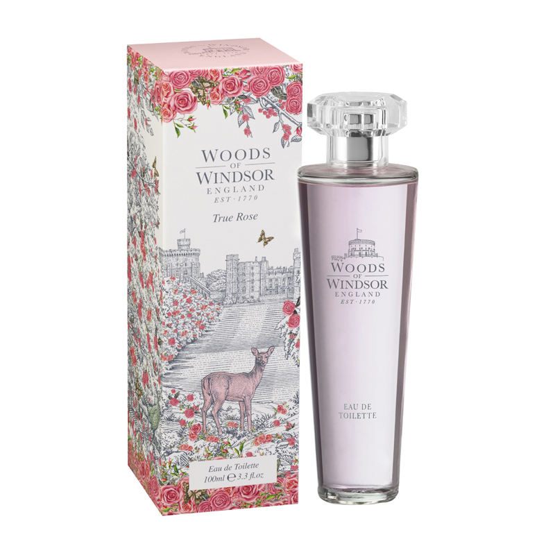 150034 Woods of Windsor Eau de Toilette True Rose 100ml