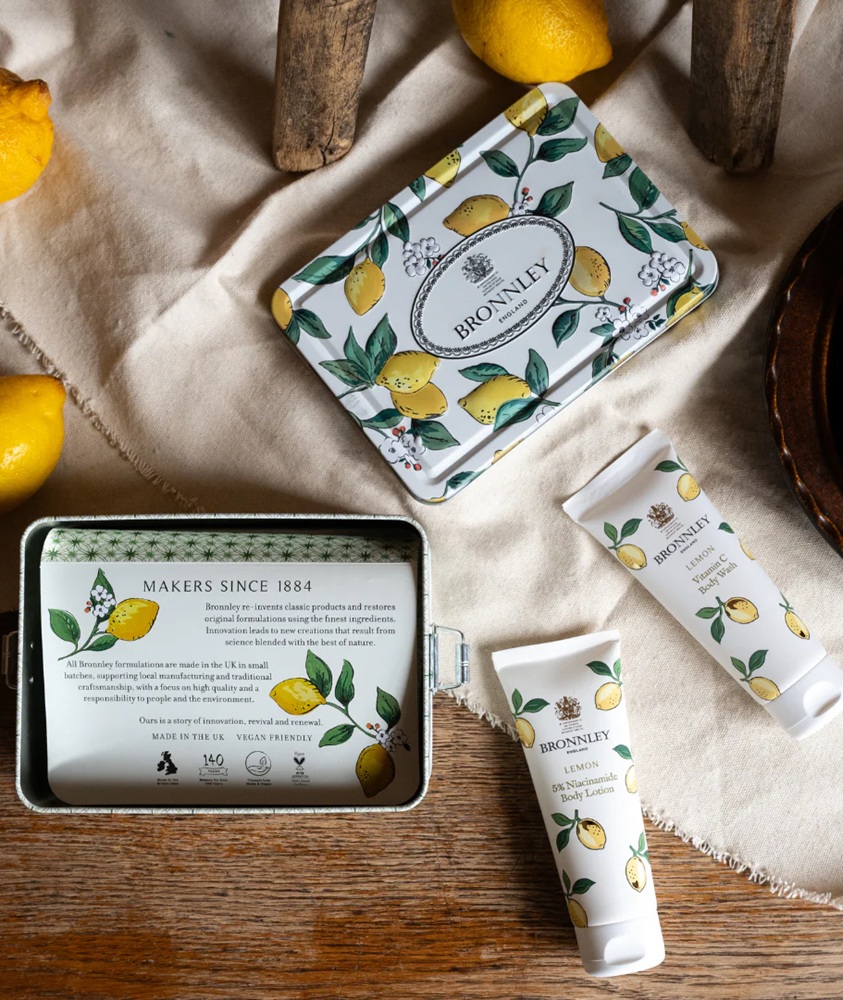 Bronnley Geschenkset Lemon 2-teilig