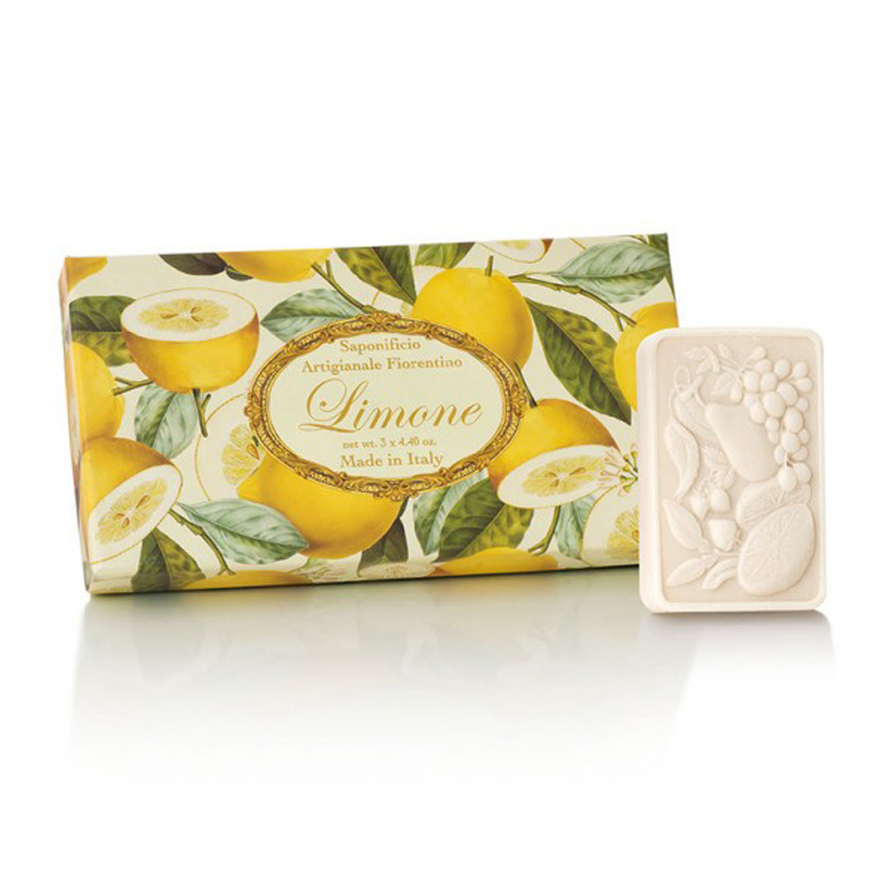 S177JpJ6jbLT1shAY Fiorentino Seife Zitrone 3 x 125g