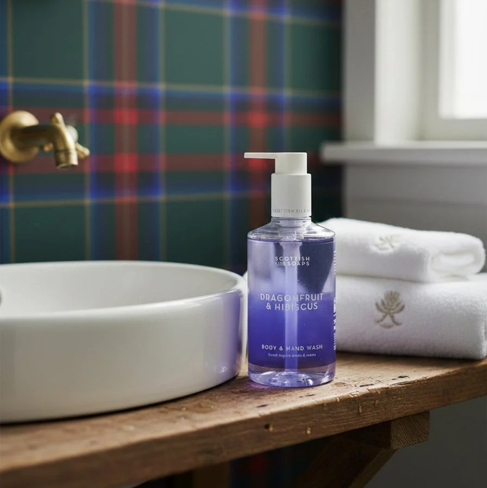 Scottish Fine Soaps Duschgel & Flüssigseife Dragonfruit & Hibiscus 300ml