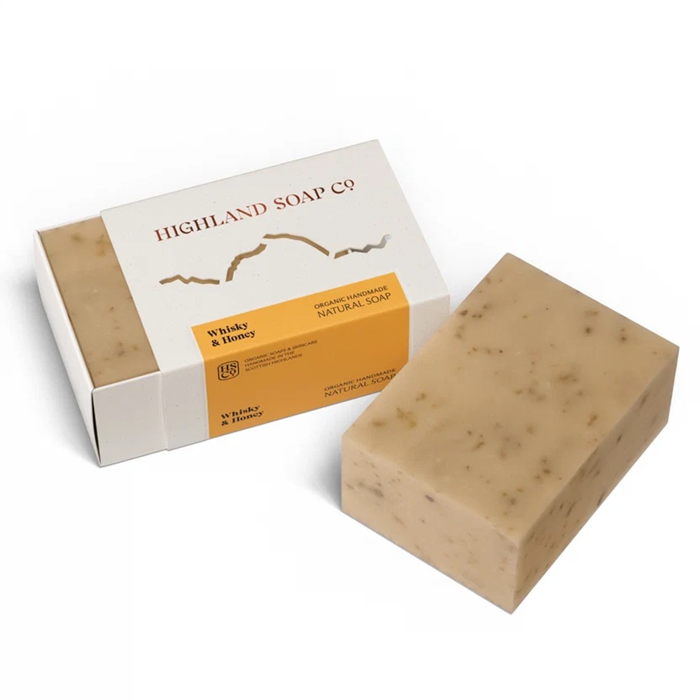 The Highland Soap Company Seife Whisky & Honey 190g