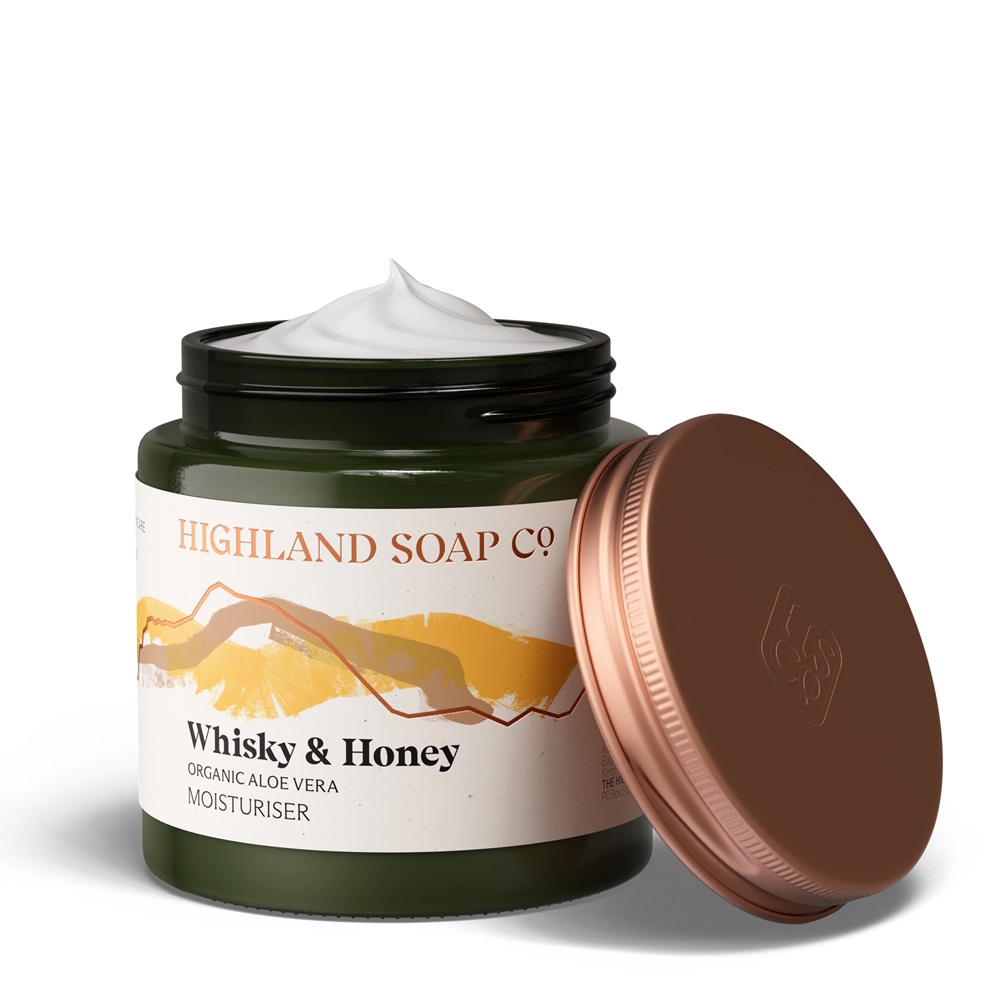 The Highland Soap Company Feuchtigkeitscreme Whisky & Honey 120ml