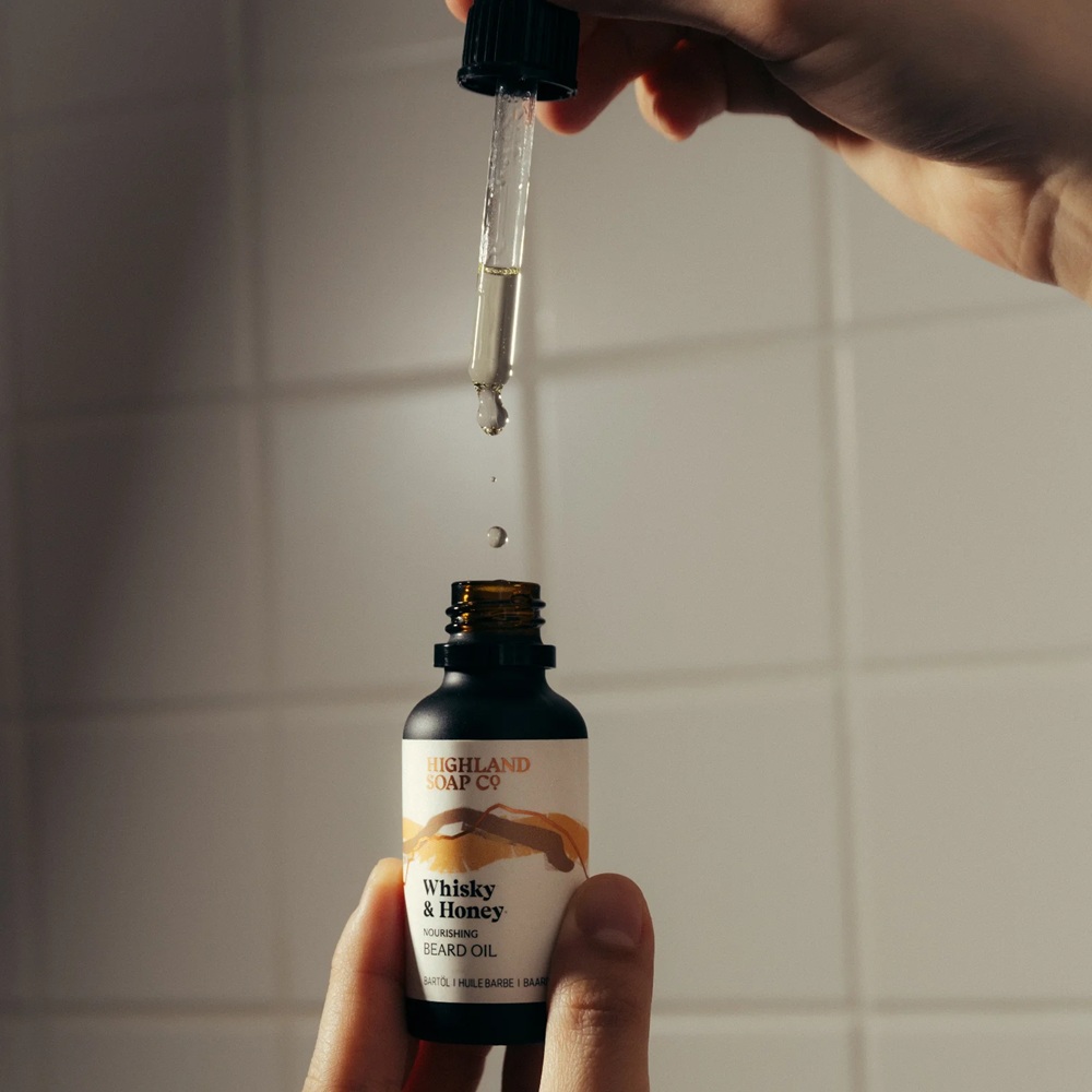 The Highland Soap Company Bartöl Whisky & Honey 30ml