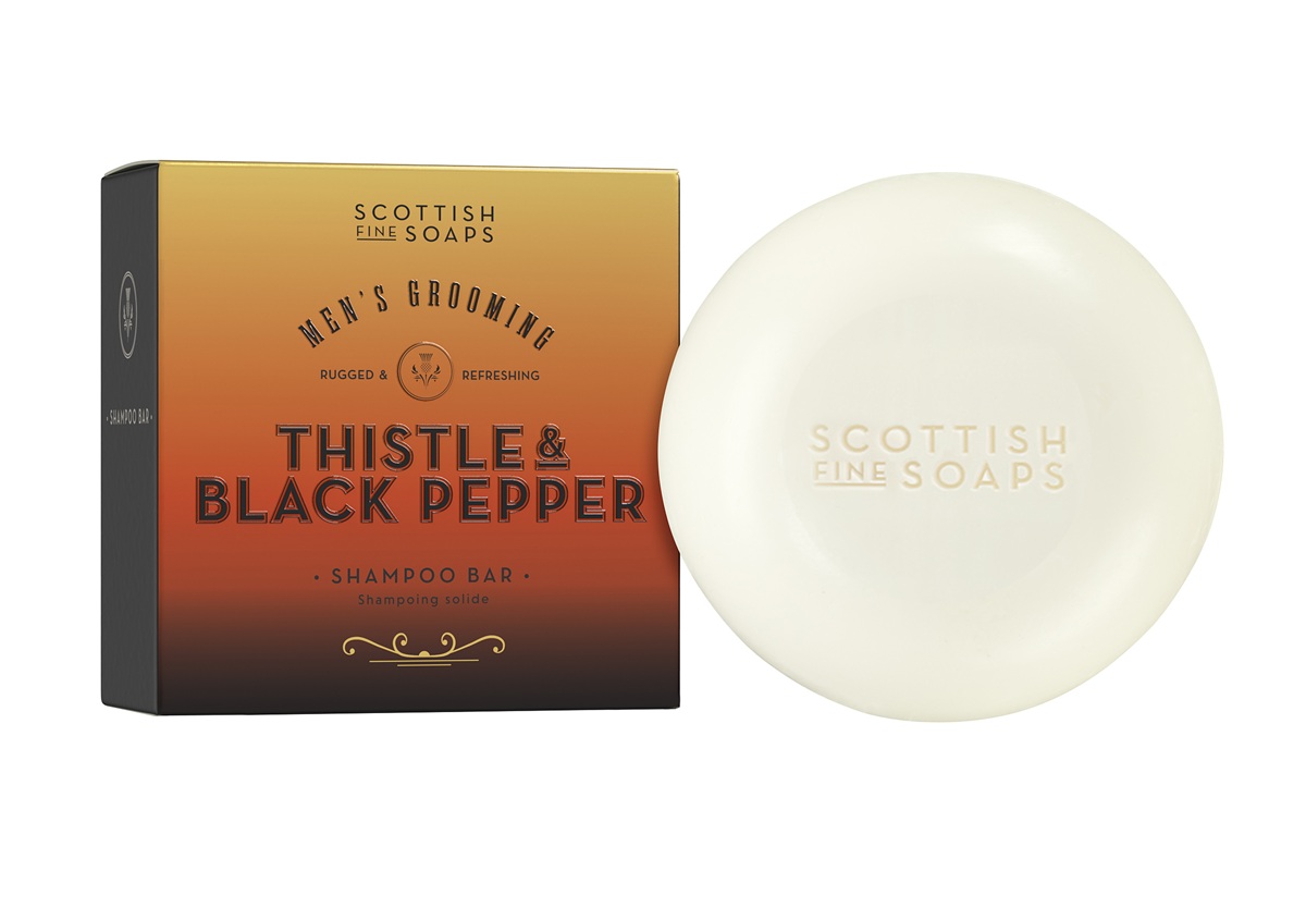 Scottish Fine Soaps Shampooseife Thistle & Black Pepper 100g