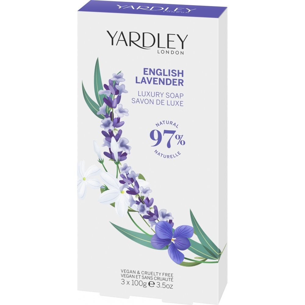 Yardley London Luxusseife English Lavender 3 x 100g