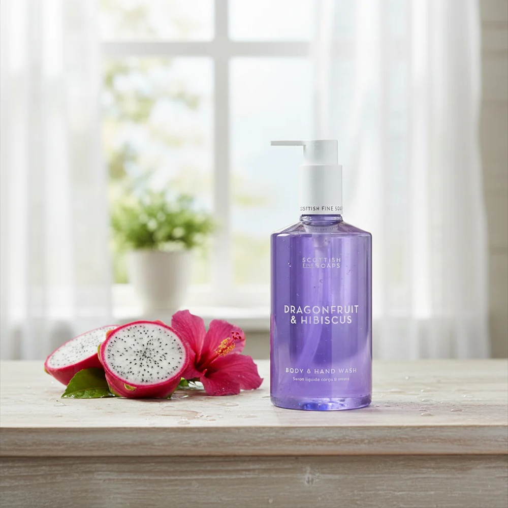 Scottish Fine Soaps Duschgel & Flüssigseife Dragonfruit & Hibiscus 300ml