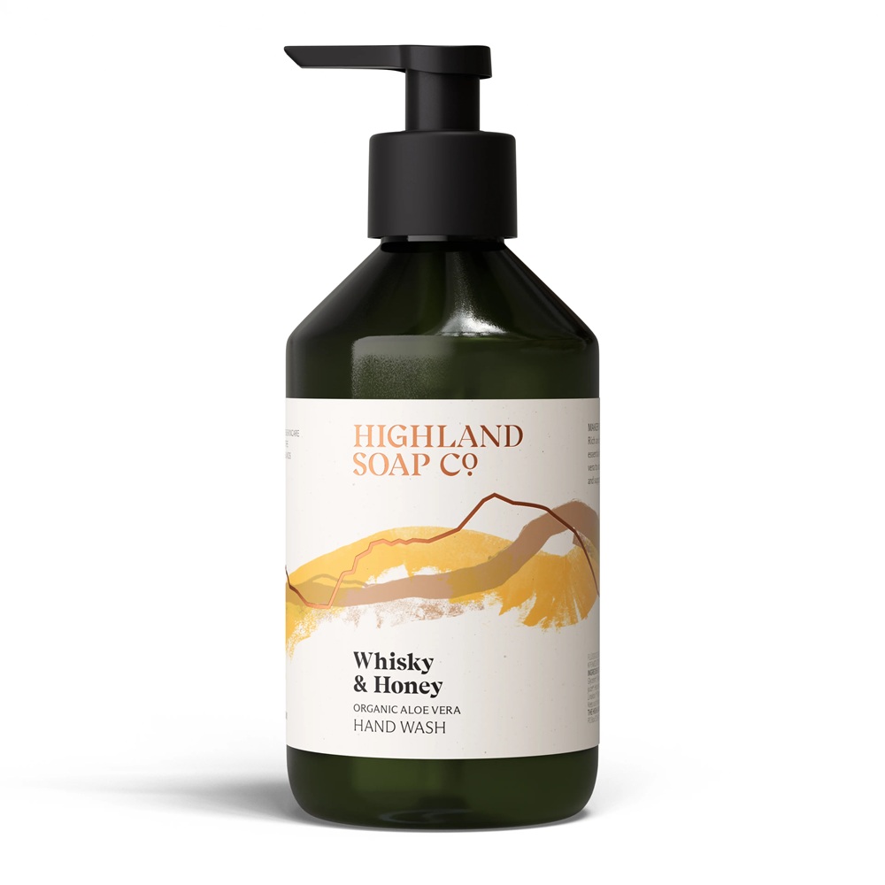 The Highland Soap Company Flüssigseife Whisky & Honey 300ml