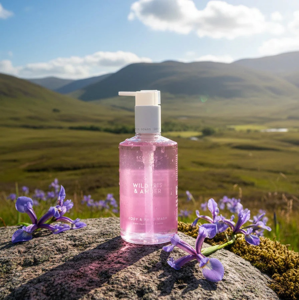 Scottish Fine Soaps Duschgel & Flüssigseife Wild Iris & Amber 300ml