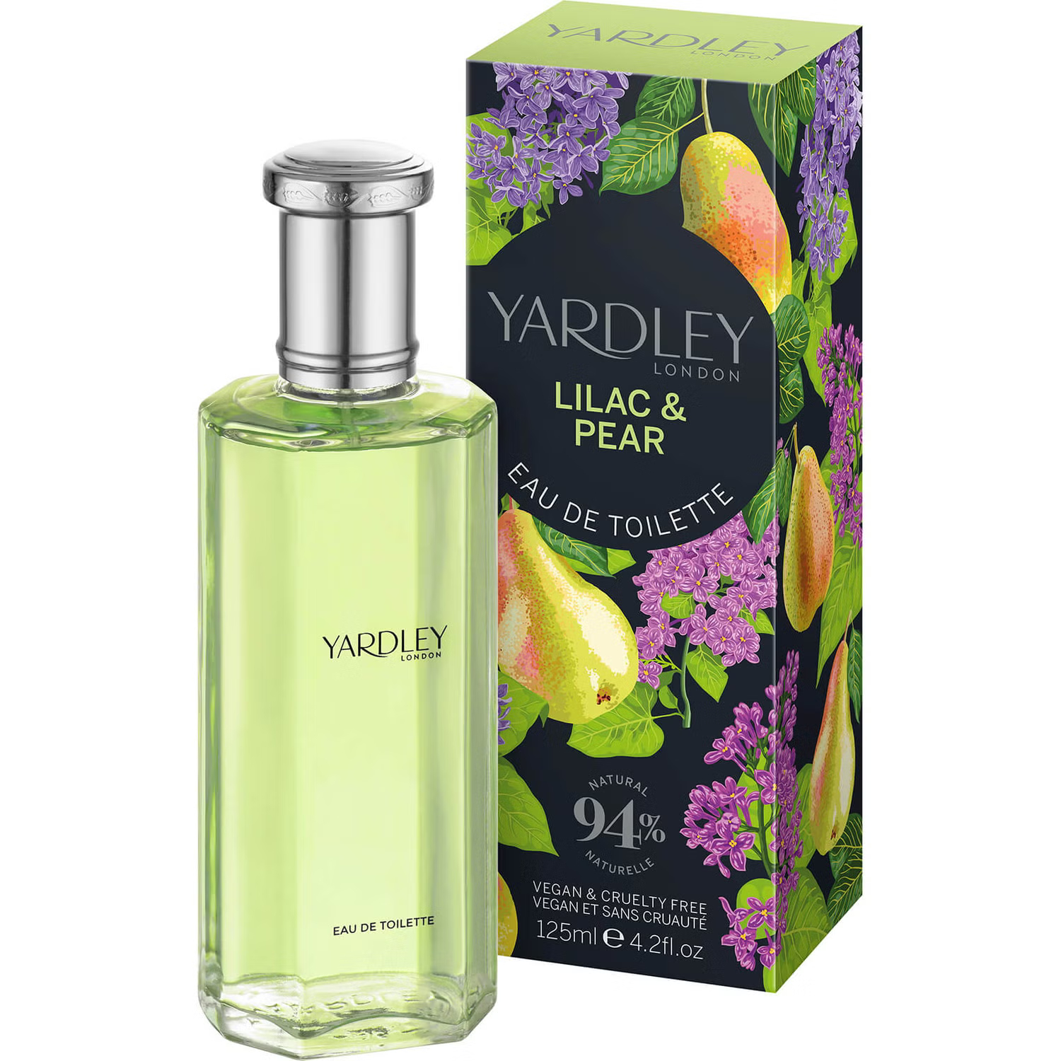 96100001 Yardley London Eau de Toilette Lilac & Pear 125ml