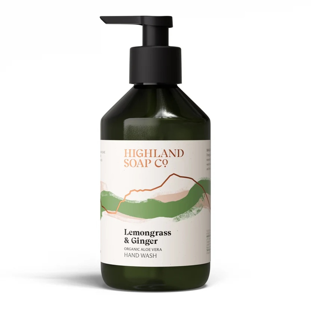 The Highland Soap Company Flüssigseife Lemongrass & Ginger 300ml