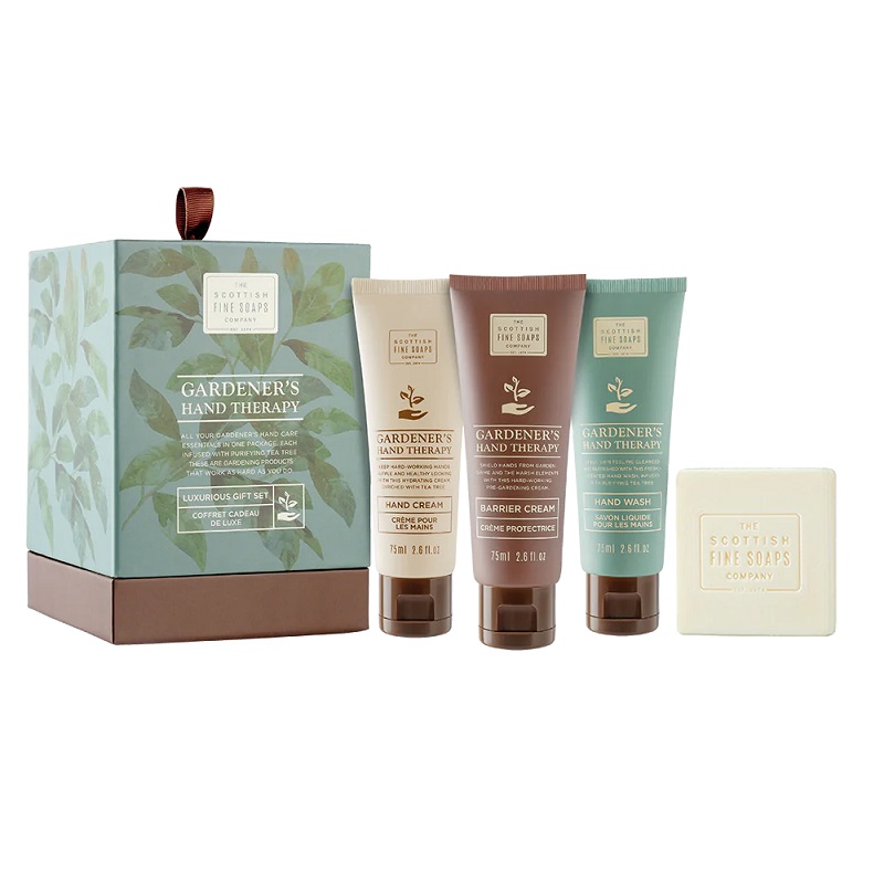 A04207 Scottish Fine Soaps Geschenkset Gardener's Hand Therapy 4-teilig