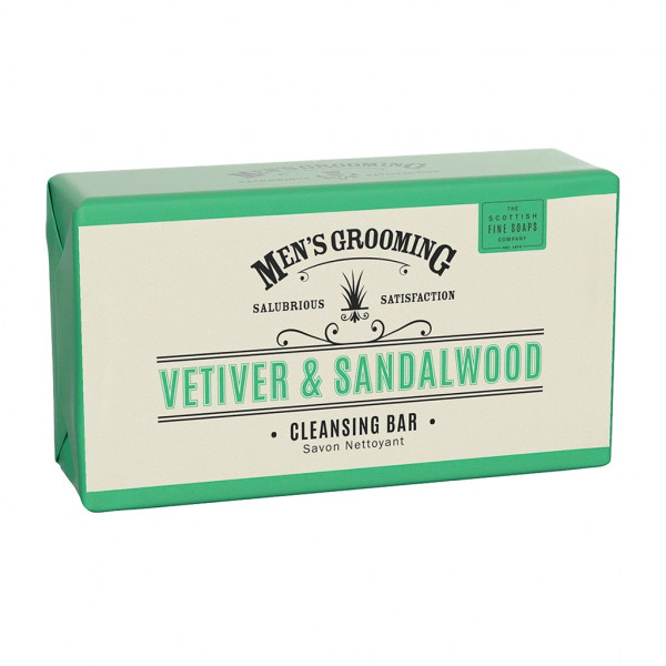 Scottish Fine Soaps Luxusseife Vetiver & Sandalwood 220g