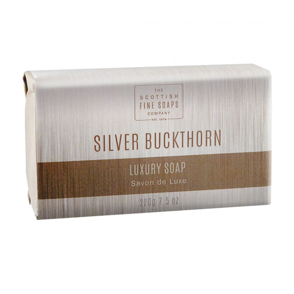 Scottish Fine Soaps Luxusseife Silver Buckthorn 220g