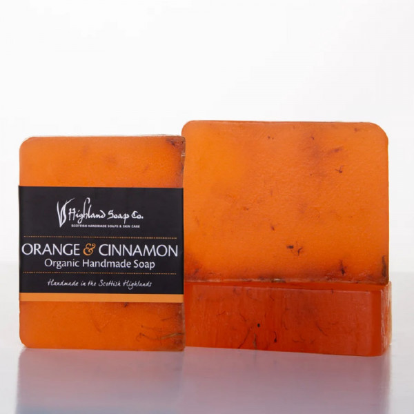 The Highland Soap Company Seife Sweet Orange & Cinnamon 150g