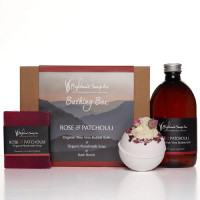 The Highland Soap Company Bade-Geschenkset Rose & Patchouli