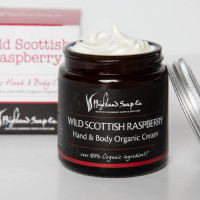 The Highland Soap Company Hand- & Körpercreme Wild Scottish Raspberry 120ml