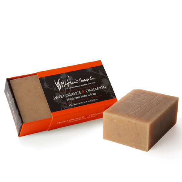 The Highland Soap Company Seife Sweet Orange & Cinnamon 190g
