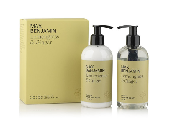 Max Benjamin Körperpflege Geschenkset Lemongrass & Ginger