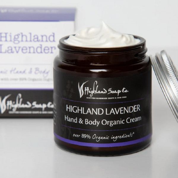 The Highland Soap Company Hand- & Körpercreme Highland Lavender 120ml