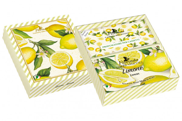 Florinda Geschenkset Seife & Duftsachets Limone