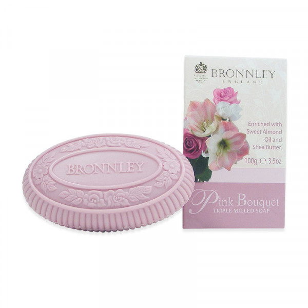 Bronnley Luxusseife Pink Bouquet 100g