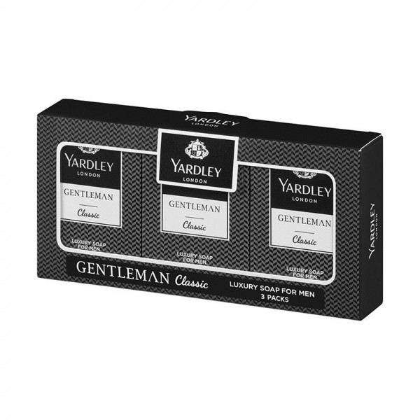 Yardley London Geschenkset Gentleman Luxusseife Classic 3 x 90g