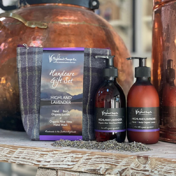 The Highland Soap Company Handpflege-Geschenkset Highland Lavender